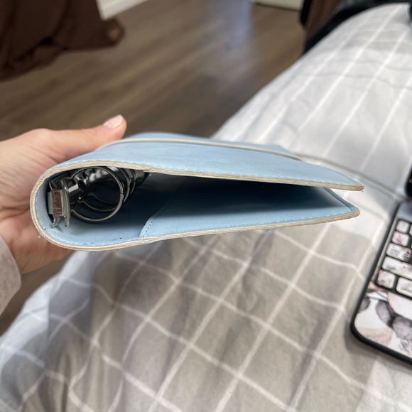 Personal size Filofax in light blue used twice - Picture 2 of 5